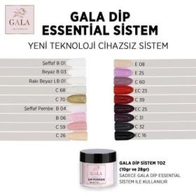 Gala Professional C31 10 gr Dip Sistem Toz