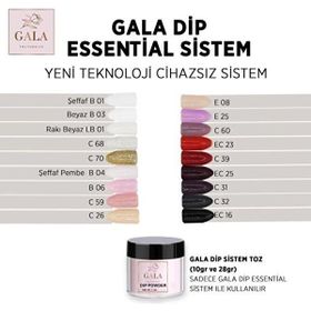 Gala Professional C32 10 gr Dip Sistem Toz