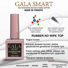 Gala Professional Gala Smart 10 ml Rubber No Wipe Top