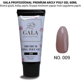 Gala Professional No:09 60 ml Premium Arcly Poly Jel