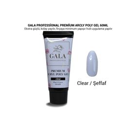 Gala Professional Premium Arcly Poly Gel 60 ml Şeffaf Jel