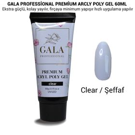 Gala Professional Premium Arcly Poly Gel 60 ml Şeffaf Jel