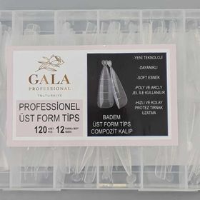Gala Professional Şekilli Üst Form Badem Tırnak Süsü