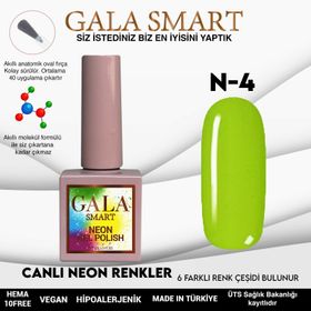 Gala Smart 10 ml N4 Neon Kalıcı Oje