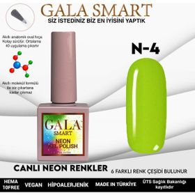 Gala Smart 10 ml N4 Neon Kalıcı Oje