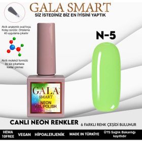 Gala Smart 10 ml N5 Neon Kalıcı Oje