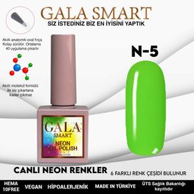 Gala Smart 10 ml N5 Neon Kalıcı Oje