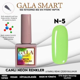 Gala Smart 10 ml N5 Neon Kalıcı Oje