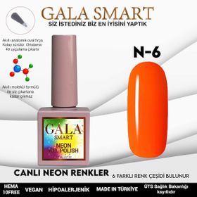 Gala Smart 10 ml N6 Neon Kalıcı Oje