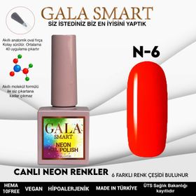Gala Smart 10 ml N6 Neon Kalıcı Oje