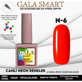 Gala Smart 10 ml N6 Neon Kalıcı Oje