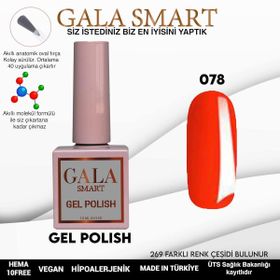 Gala Smart 10 ml NO:078 Classic Kalıcı Oje