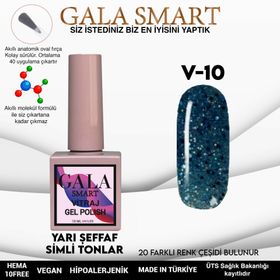 Gala Smart 10 ml V10 Vitraj Kalıcı Oje