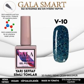 Gala Smart 10 ml V10 Vitraj Kalıcı Oje