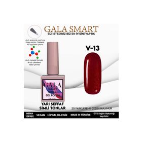 Gala Smart 10 ml V13 Vitraj Kalıcı Oje