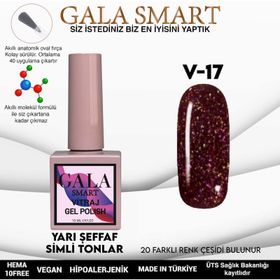 Gala Smart 10 ml V17 Vitraj Kalıcı Oje