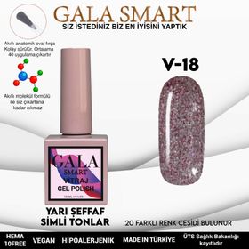 Gala Smart 10 ml V18 Vitraj Kalıcı Oje