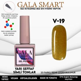 Gala Smart 10 ml V19 Vitraj Kalıcı Oje