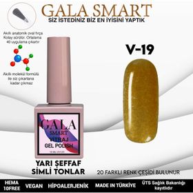 Gala Smart 10 ml V19 Vitraj Kalıcı Oje