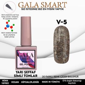 Gala Smart 10 ml V5 Vitraj Kalıcı Oje