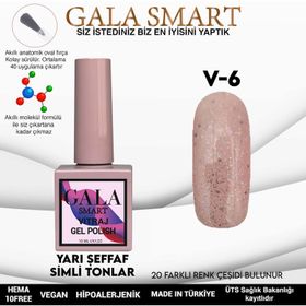Gala Smart 10 ml V6 Vitraj Kalıcı Oje