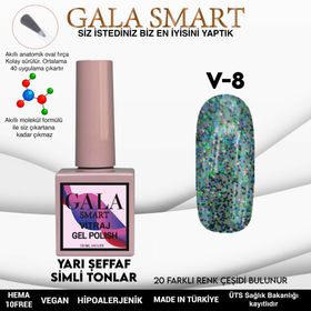 Gala Smart 10 ml V8 Vitraj Kalıcı Oje