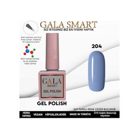 Gala Smart 204 10 ml Classic Kalıcı Oje