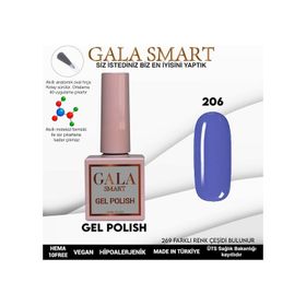 Gala Smart 206 10 ml Classic Kalıcı Oje