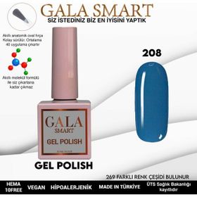 Gala Smart 208 10 ml Classic Kalıcı Oje
