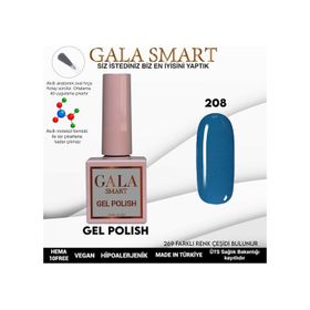 Gala Smart 208 10 ml Classic Kalıcı Oje