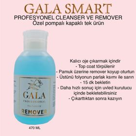 Gala Smart 470 ml Remover Kalıcı Oje Çıkarıcı
