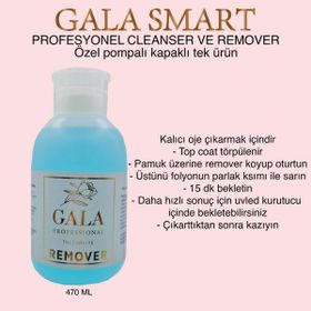 Gala Smart 470 ml Remover Kalıcı Oje Çıkarıcı