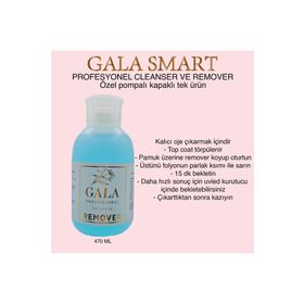 Gala Smart 470 ml Remover Kalıcı Oje Çıkarıcı