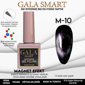 Gala Smart Cosmos M10 10 ml Kedi Gözü Jel Oje