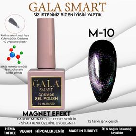 Gala Smart Cosmos M10 10 ml Kedi Gözü Jel Oje