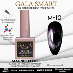 Gala Smart Cosmos M10 10 ml Kedi Gözü Jel Oje