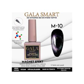 Gala Smart Cosmos M10 10 ml Kedi Gözü Jel Oje