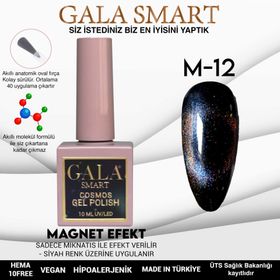 Gala Smart Cosmos M12 10 ml Kedi Gözü Jel Oje