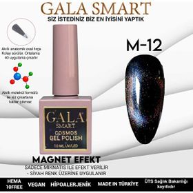 Gala Smart Cosmos M12 10 ml Kedi Gözü Jel Oje