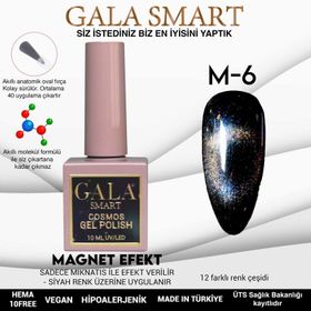 Gala Smart Cosmos M6 10 ml Kedi Gözü Jel Oje