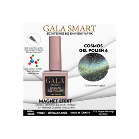 Gala Smart Cosmos M6 10 ml Kedi Gözü Jel Oje