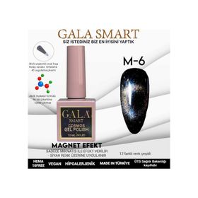 Gala Smart Cosmos M6 10 ml Kedi Gözü Jel Oje