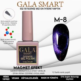 Gala Smart Cosmos M8 10 ml Kedi Gözü Jel Oje