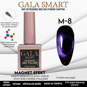 Gala Smart Cosmos M8 10 ml Kedi Gözü Jel Oje