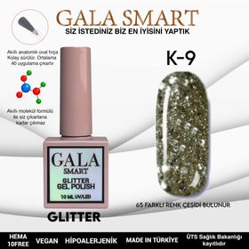 Gala Smart K-09 10 ml Glitter Kalıcı Oje
