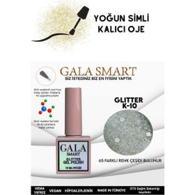 Gala Smart K-10 10 ml Glitter Kalıcı Oje
