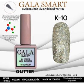 Gala Smart K-10 10 ml Glitter Kalıcı Oje