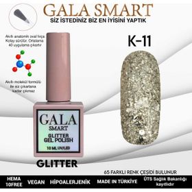 Gala Smart K-11 10 ml Glitter Kalıcı Oje