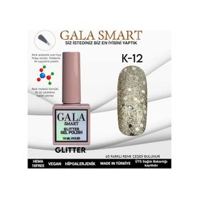 Gala Smart K-12 10 ml Glitter Kalıcı Oje