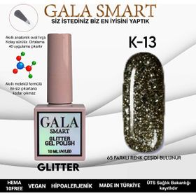 Gala Smart K-13 10 ml Glitter Kalıcı Oje